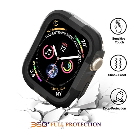 For Apple Watch Ultra 49mm Armor Frame Watch Case(Black) - Smart Wear by PMC Jewellery | Online Shopping South Africa | PMC Jewellery