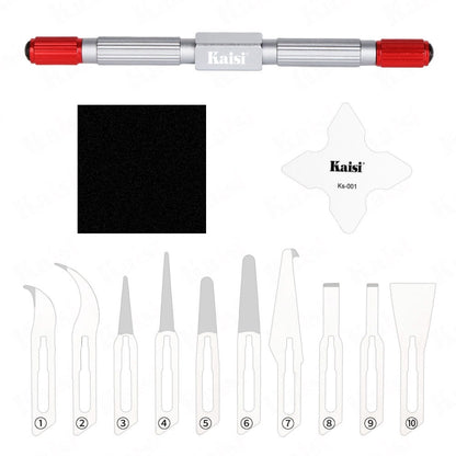 Kaisi K-310 Double Headed Crowbar High Toughness Blade Set - Tool Kits by Kaisi | Online Shopping South Africa | PMC Jewellery | Buy Now Pay Later Mobicred