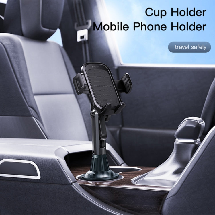 Yesido C195 Car Cup Holder Using Phone Bracket(Black) - Universal Car Holders by Yesido | Online Shopping South Africa | PMC TechLife | Buy Now Pay Later Mobicred
