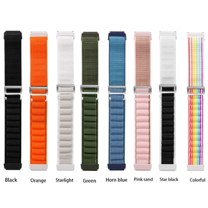 For Huawei Band 7 Loop Nylon Watch Band(Starlight) - Smart Wear by PMC Jewellery | Online Shopping South Africa | PMC Jewellery