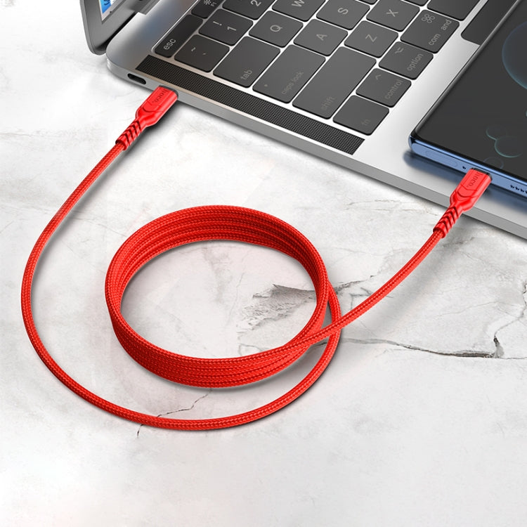 hoco X59 Victory 60W USB-C / Type-C to USB-C / Type-C Charging Data Dable, Length:1m(Blue) - USB-C & Type-C Cable by hoco | Online Shopping South Africa | PMC Jewellery
