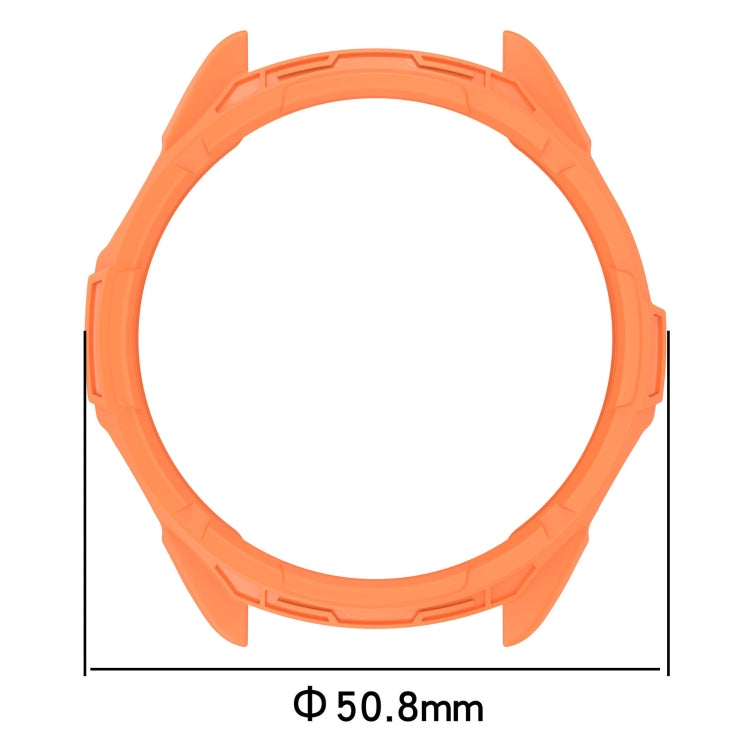 For Garmin Forerunner 965 Armor Hollow Watch Protective Case(Orange) - Watch Cases by PMC Jewellery | Online Shopping South Africa | PMC Jewellery