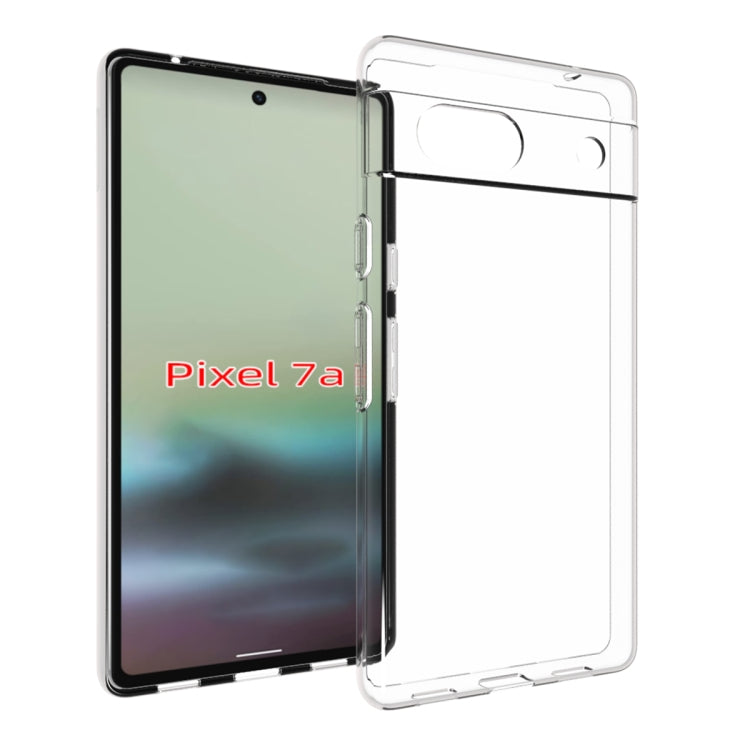 For Google Pixel 7a Waterproof Texture TPU Phone Case(Transparent) - free shipping - PMC TechLife - Order now!