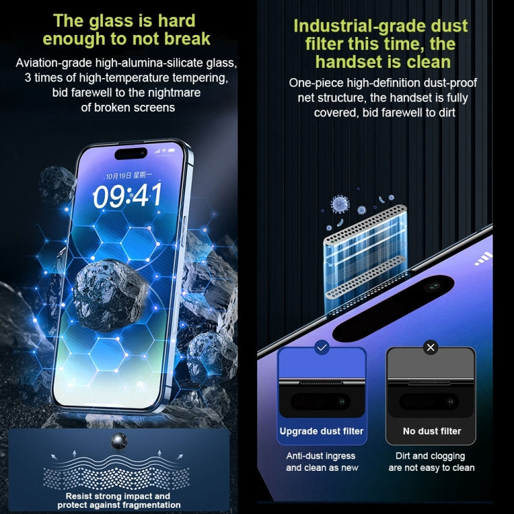 For iPhone 12 Pro WK WTP-066 King Kong Vacha 9D Curved HD Tempered Glass Film(Black) - iPhone 12 / 12 Pro Tempered Glass by WK | Online Shopping South Africa | PMC Jewellery