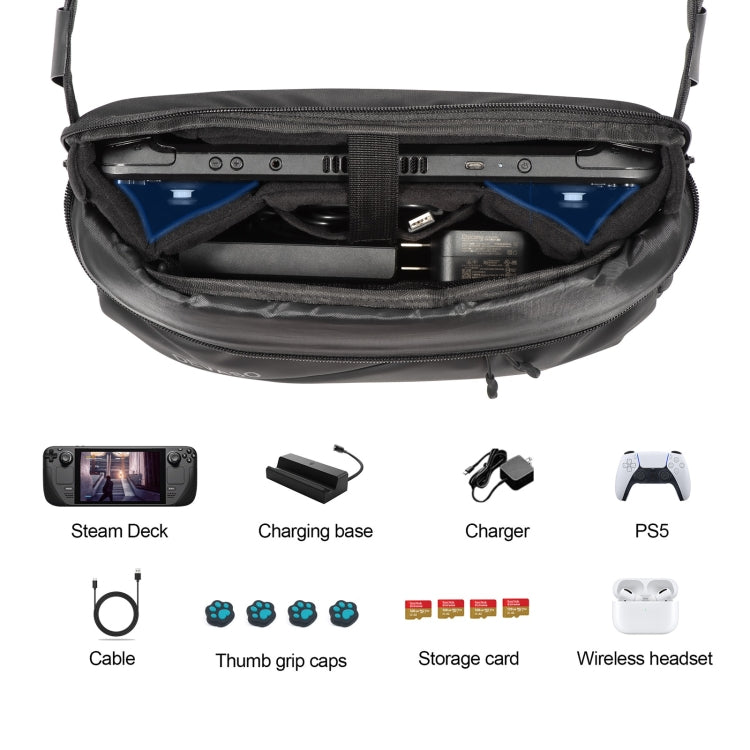 STARTRC Portable Shoulder Waterproof Drone Bag For DJI OM6 / Mini 3 / Mini 3 Pro / Mini 2(Black) - Backpacks & Bags by STARTRC | Online Shopping South Africa | PMC Jewellery