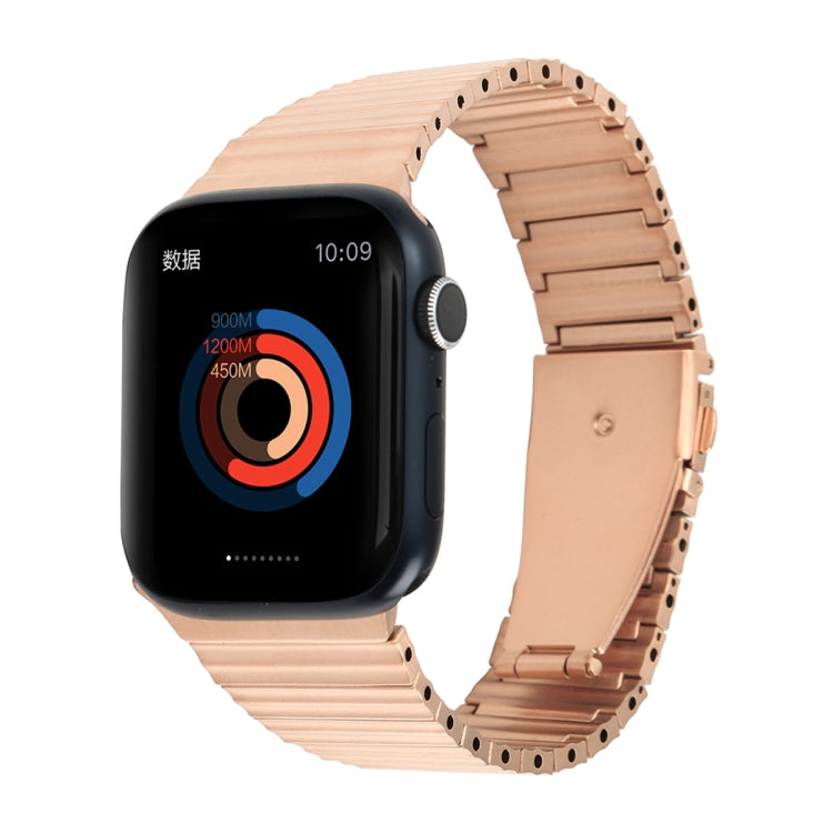 Ocean Metal Replacement Watch Band For Apple Watch 5 44mm(Rose Gold) -  by PMC TechLife | Online Shopping South Africa | PMC TechLife