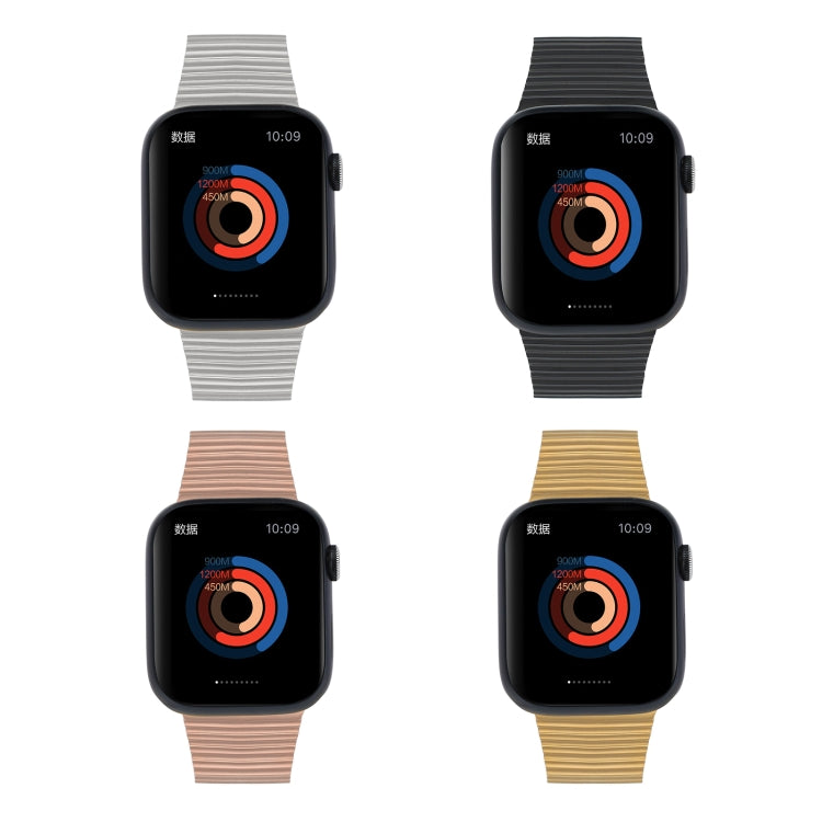 Ocean Metal Replacement Watch Band For Apple Watch SE 40mm(Silver) - Watch Bands by PMC TechLife | Online Shopping South Africa | PMC TechLife