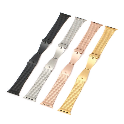 Ocean Metal Replacement Watch Band For Apple Watch 7 45mm(Rose Gold) -  by PMC Jewellery | Online Shopping South Africa | PMC Jewellery