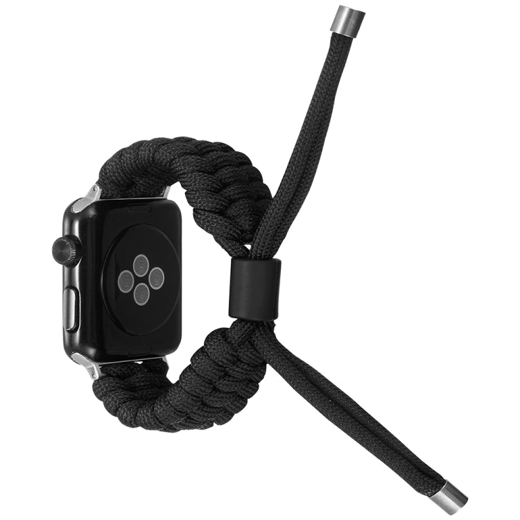 Stretch Plain Silicone Bean Watch Band For Apple Watch SE 2022 40mm(Black) -  by PMC TechLife | Online Shopping South Africa | PMC TechLife
