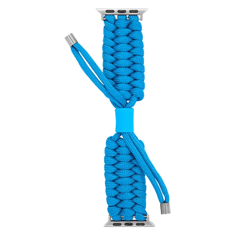 Stretch Plain Silicone Bean Watch Band For Apple Watch SE 2022 44mm(Sky Blue) -  by PMC TechLife | Online Shopping South Africa | PMC TechLife