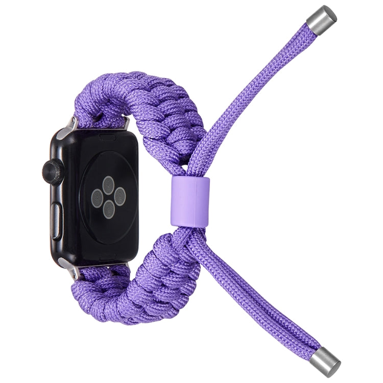 Stretch Plain Silicone Bean Watch Band For Apple Watch SE 40mm(Light Purple) -  by PMC TechLife | Online Shopping South Africa | PMC TechLife