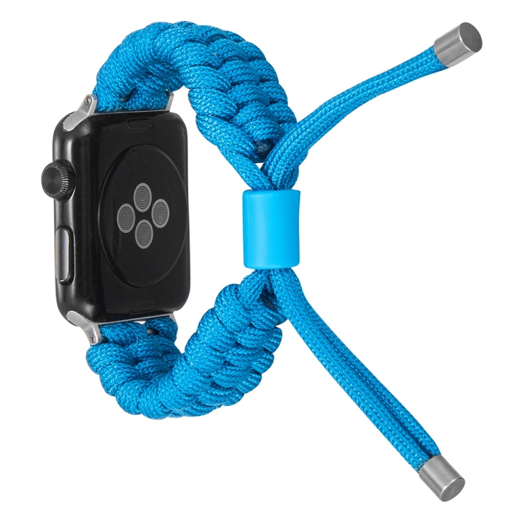 Stretch Plain Silicone Bean Watch Band For Apple Watch SE 44mm(Sky Blue) -  by PMC TechLife | Online Shopping South Africa | PMC TechLife
