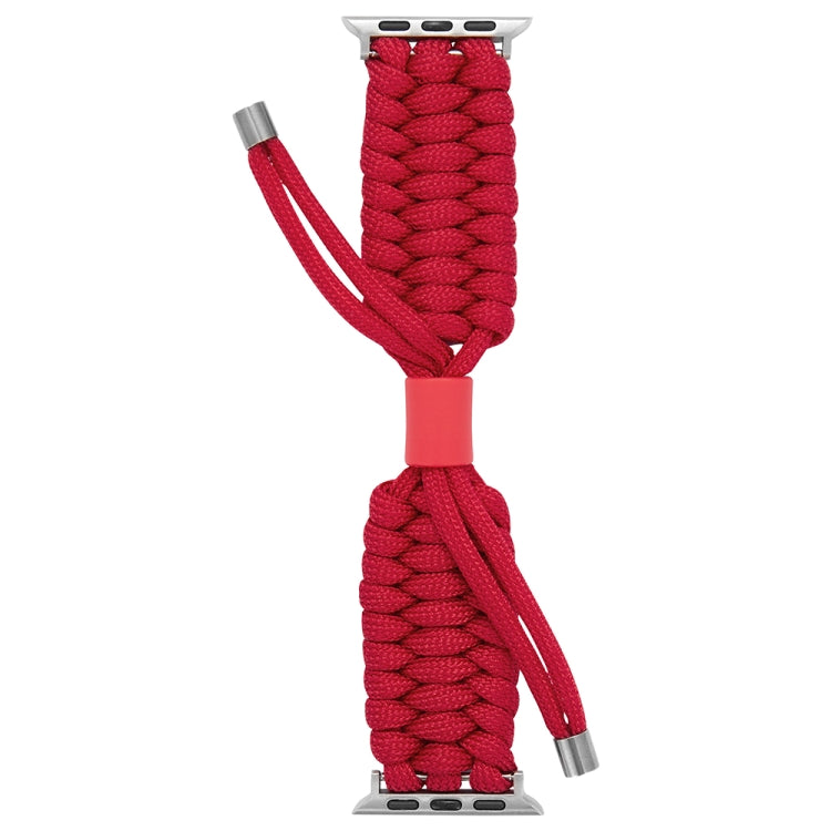 Stretch Plain Silicone Bean Watch Band For Apple Watch 6 44mm(Red) -  by PMC TechLife | Online Shopping South Africa | PMC TechLife