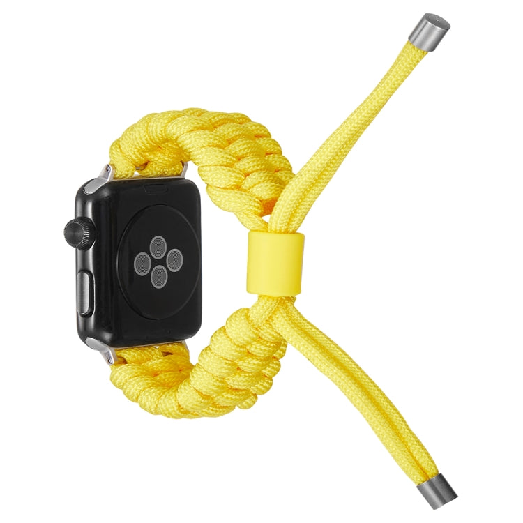 Stretch Plain Silicone Bean Watch Band For Apple Watch 5 40mm(Yellow) -  by PMC TechLife | Online Shopping South Africa | PMC TechLife