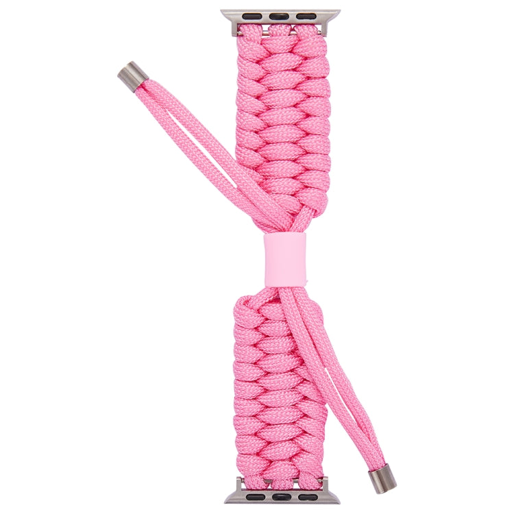 Stretch Plain Silicone Bean Watch Band For Apple Watch 2 38mm(Light Pink) -  by PMC TechLife | Online Shopping South Africa | PMC TechLife