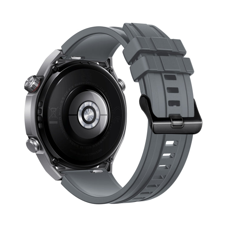 3pcs Longer Style For Huawei Watch Ultimate Silicone Replacement Watch Band(Dark Grey) -  by PMC TechLife | Online Shopping South Africa | PMC TechLife