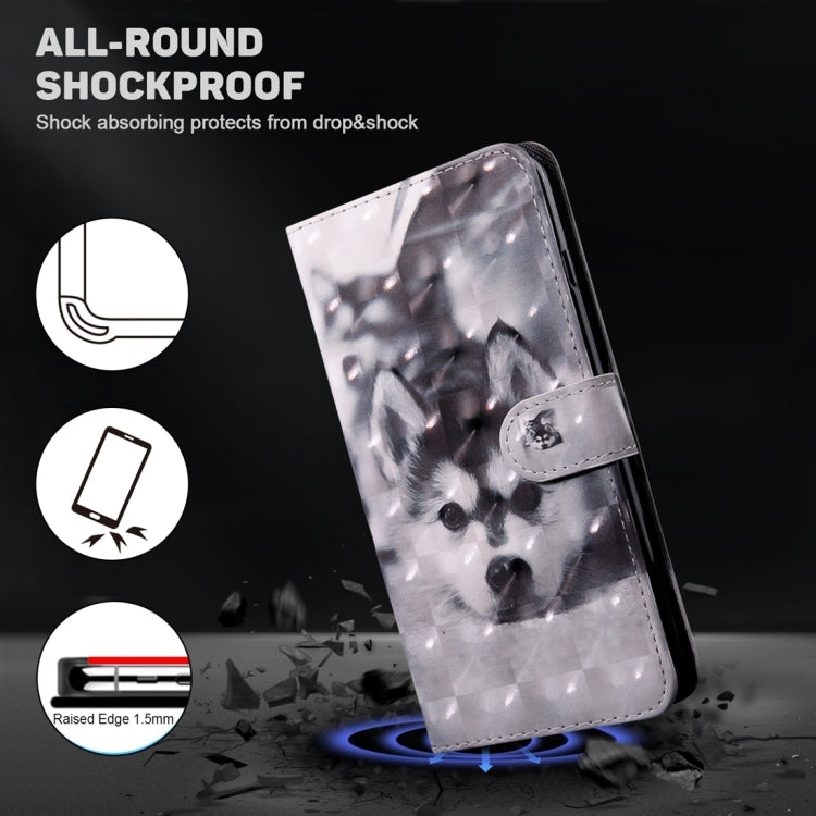 For Xiaomi 12 Pro 3D Painted Pattern Leather Phone Case(Husky) - free shipping - PMC TechLife - Order now!