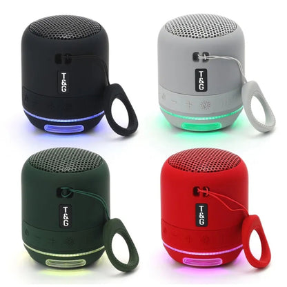 T&G TG294 TWS LED Mini Portable Wireless Stereo Sound Outdoor Speaker(Black) - Mini Speaker by T&G | Online Shopping South Africa | PMC Jewellery