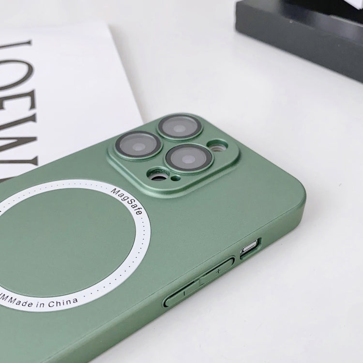 For iPhone 14 Magsafe Magnetic PC Shockproof Phone Case With Camera Lens(Rose Gold) - free shipping - PMC TechLife - Order now!