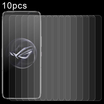 For Asus ROG Phone 7 / 7 Pro 10pcs 0.26mm 9H 2.5D Tempered Glass Film - ASUS Tempered Glass by PMC Jewellery | Online Shopping South Africa | PMC Jewellery