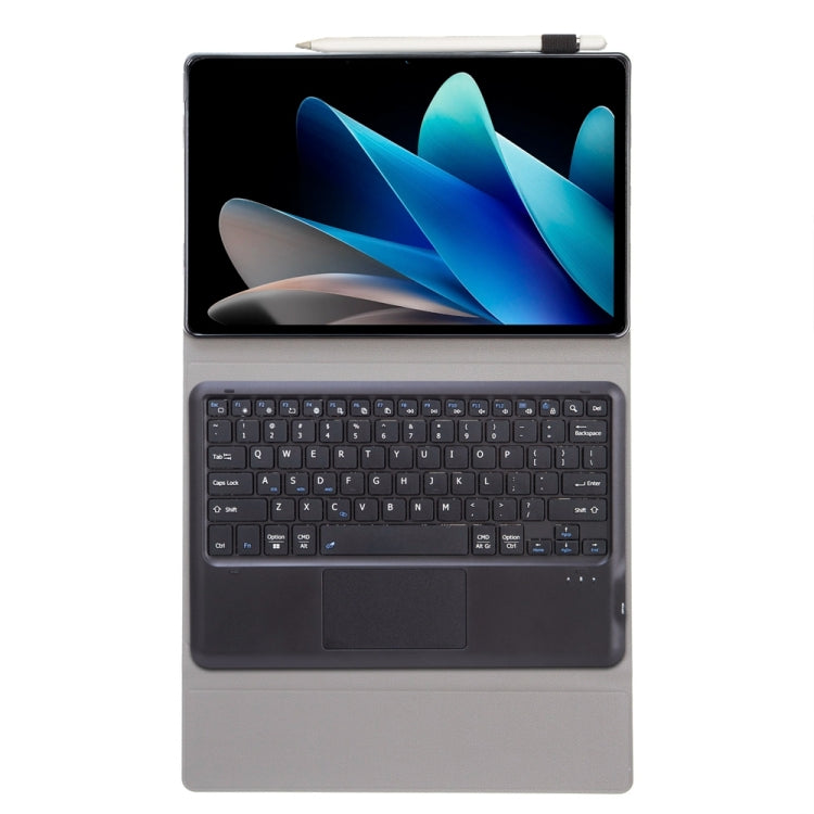 For vivo Pad 2 12.1 inch AV12-A Ultra-thin Split Bluetooth Keyboard Leather Tablet Case with Touchpad(Black) - Others Keyboard by PMC TechLife | Online Shopping South Africa | PMC TechLife | Buy Now Pay Later Mobicred