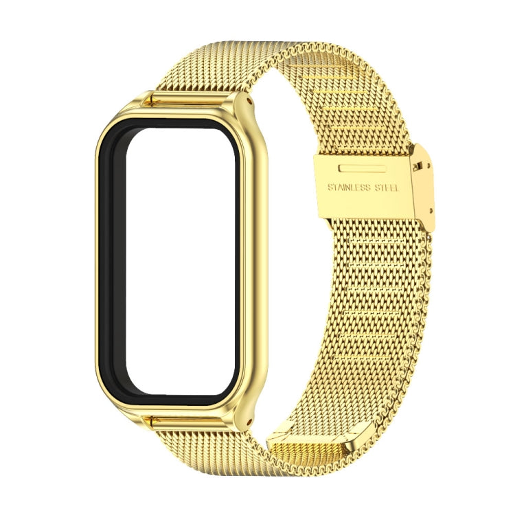 For Redmi Band 2 Mijobs Metal Shell + Milan Buckle Metal Watch Band(Gold) -  by MIJOBS | Online Shopping South Africa | PMC Jewellery