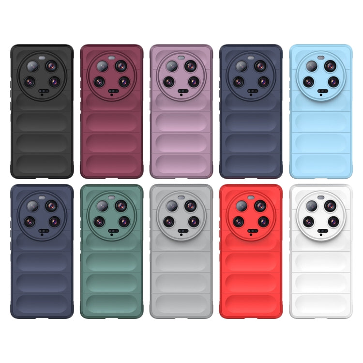 For Xiaomi 13 Ultra Magic Shield TPU + Flannel Phone Case(Wine Red) - free shipping - PMC TechLife - Order now!