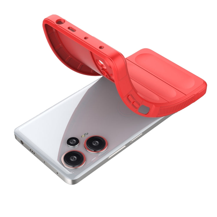 For Xiaomi Redmi Note 12 Turbo Magic Shield TPU + Flannel Phone Case(Light Blue) - free shipping - PMC TechLife - Order now!