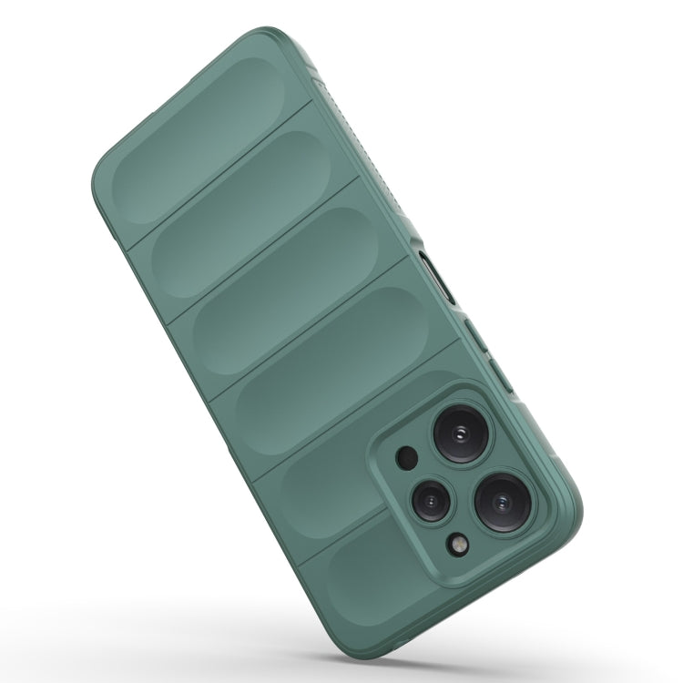 For Xiaomi Redmi 12 4G Magic Shield TPU + Flannel Phone Case(Grey) - free shipping - PMC TechLife - Order now!