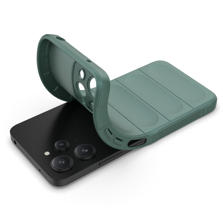 For Xiaomi Redmi 12 4G Magic Shield TPU + Flannel Phone Case(Light Blue) - free shipping - PMC TechLife - Order now!