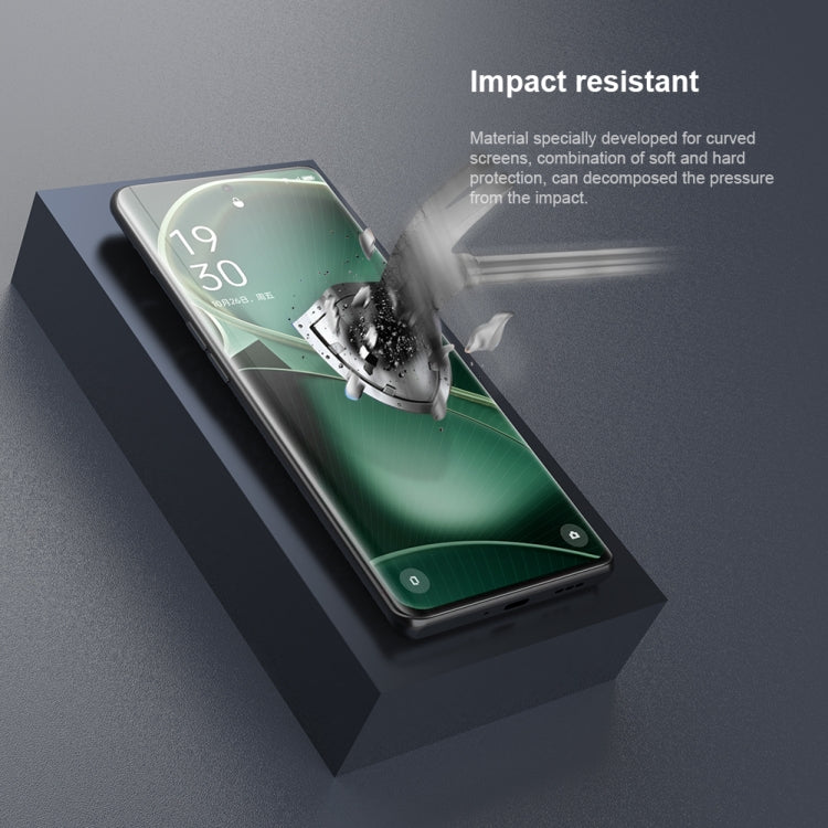 For OPPO Find X6 NILLKIN Impact Resistant Curved Surface Tempered Glass Film -  by NILLKIN | Online Shopping South Africa | PMC Jewellery