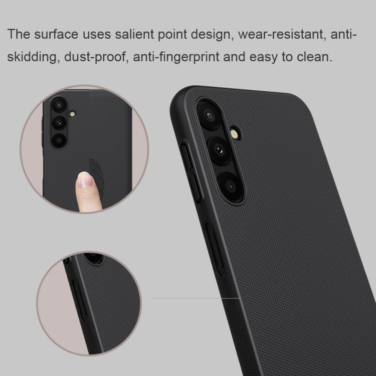 For Samsung Galaxy A24 4G NILLKIN Frosted PC Phone Case(Red) - Galaxy Phone Cases by NILLKIN | Online Shopping South Africa | PMC TechLife | Buy Now Pay Later Mobicred