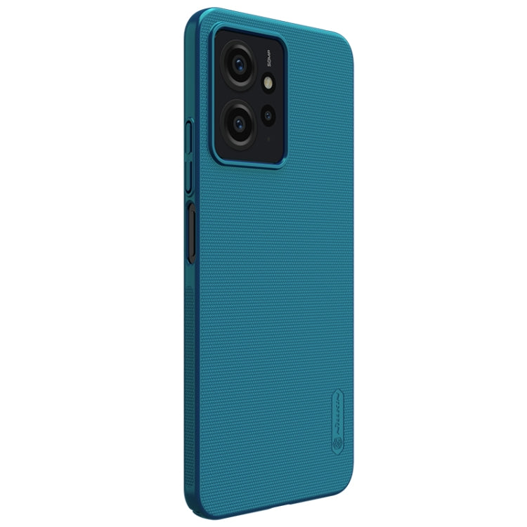 For Xiaomi Redmi Note 12 4G Global NILLKIN Frosted PC Phone Case(Blue) - Note 12 Cases by NILLKIN | Online Shopping South Africa | PMC Jewellery