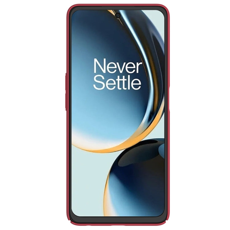 For OnePlus Nord CE 3 Lite NILLKIN Frosted PC Phone Case(Red) - free shipping - PMC TechLife - Order now!