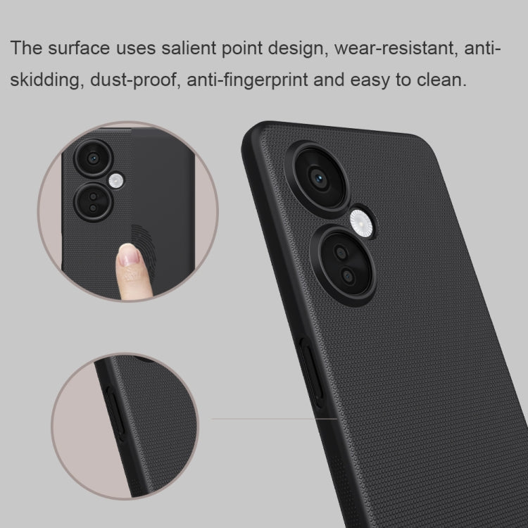For OnePlus Nord CE 3 Lite NILLKIN Frosted PC Phone Case(Red) - free shipping - PMC TechLife - Order now!