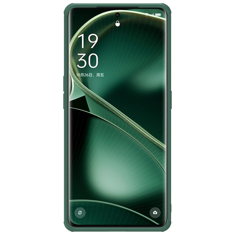 For OPPO Find X6 NILLKIN Frosted Shield Pro PC + TPU Phone Case(Green) - OPPO Cases by NILLKIN | Online Shopping South Africa | PMC Jewellery