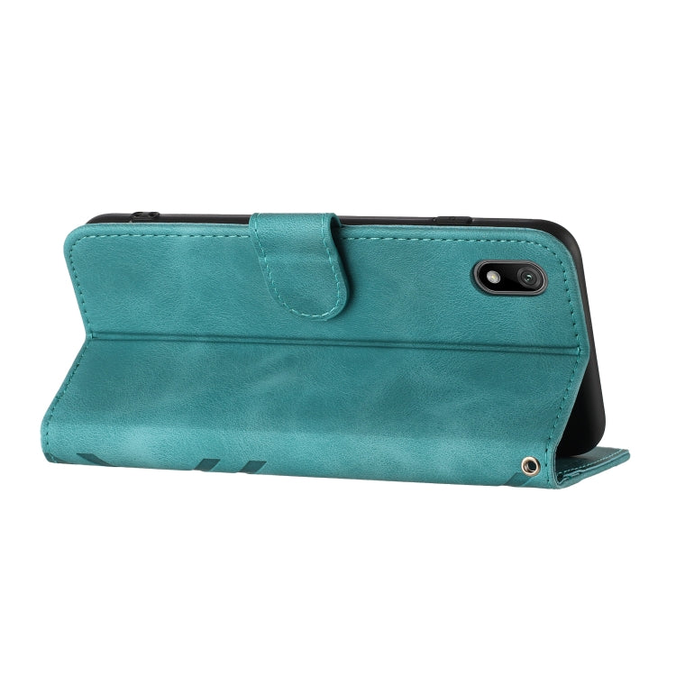 For Honor 8S Line Pattern Skin Feel Leather Phone Case(Light Blue) - free shipping - PMC TechLife - Order now!