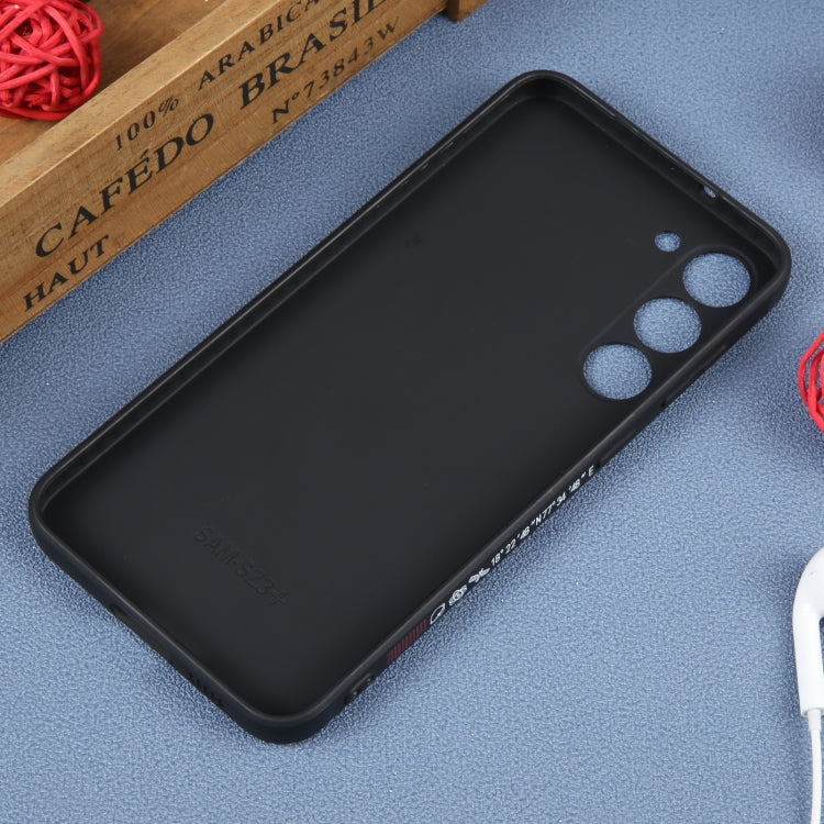 For Samsung Galaxy S10+ Astronaut Pattern Silicone Straight Edge Phone Case(Flying Astronaut-Black) - free shipping - PMC TechLife - Order now!