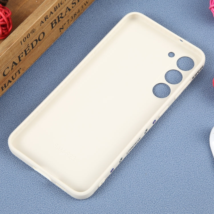 For Samsung Galaxy A22 4G Astronaut Pattern Silicone Straight Edge Phone Case(Mars Astronaut-White) - free shipping - PMC TechLife - Order now!
