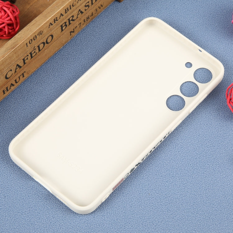 For Samsung Galaxy A20 / A30 Astronaut Pattern Silicone Straight Edge Phone Case(Flying Astronaut-White) - free shipping - PMC TechLife - Order now!