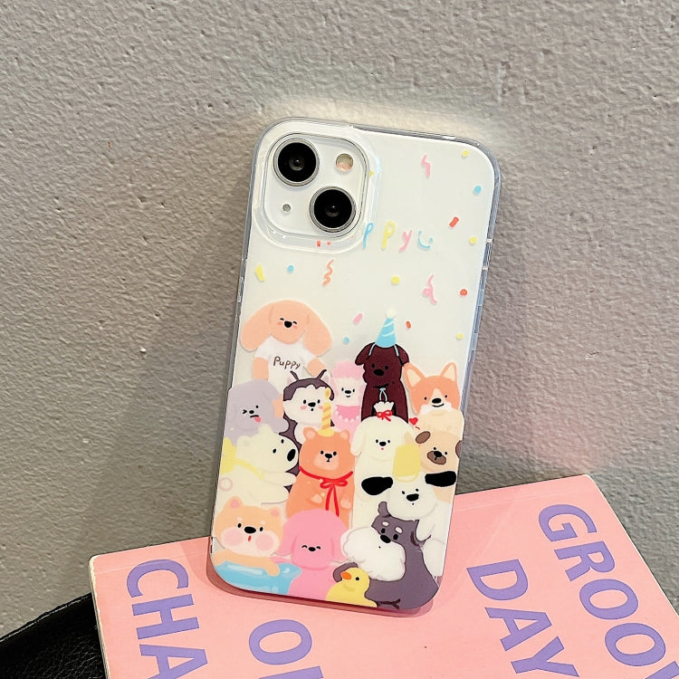 For iPhone 12 Pro Max IMD Cute Animal Pattern Phone Case(Dog) - free shipping - PMC TechLife - Order now!