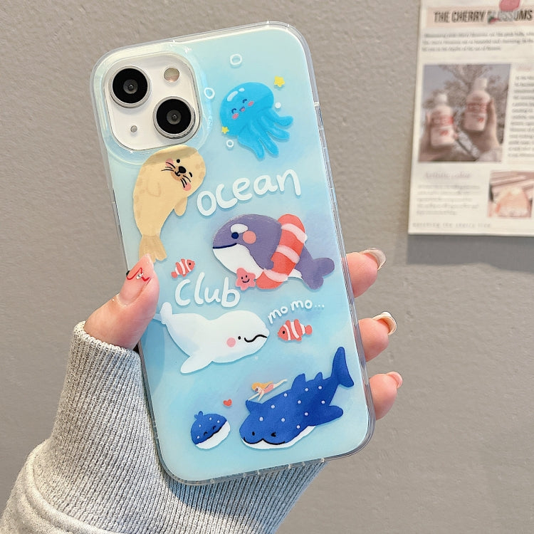 For iPhone 11 Pro Max IMD Cute Animal Pattern Phone Case(Seal) - free shipping - PMC TechLife - Order now!