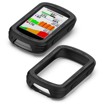 For Garmin Edge 840 / Edge 540 Stopwatch Armor Silicone Protective Case(Black) - Watch Cases by PMC Jewellery | Online Shopping South Africa | PMC Jewellery