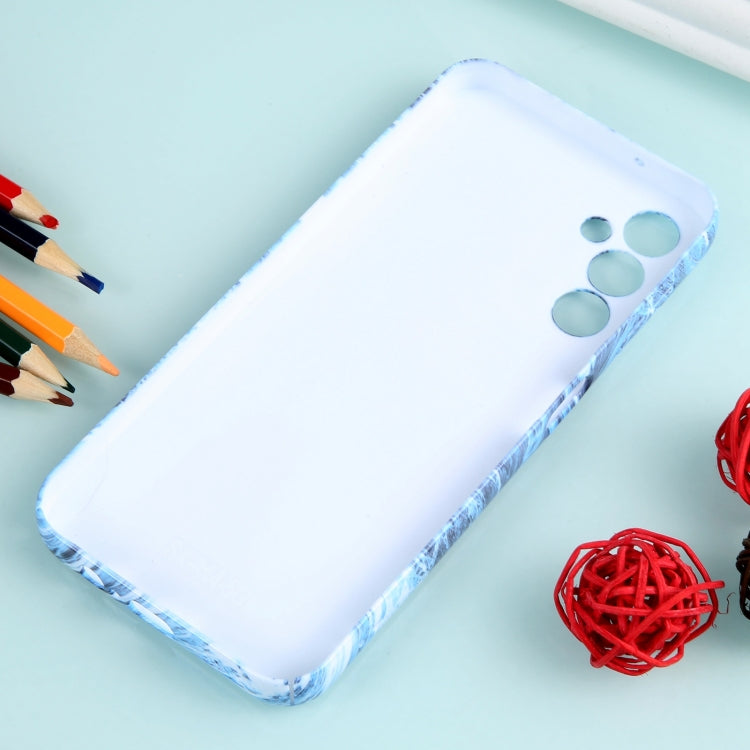 For Samsung Galaxy S23 5G Marble Pattern Phone Case(Navy Blue White) - free shipping - PMC TechLife - Order now!