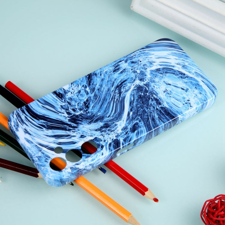 For Samsung Galaxy S23+ 5G Marble Pattern Phone Case(Navy Blue White) - free shipping - PMC TechLife - Order now!