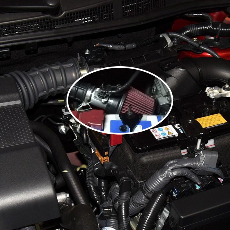 76mm XH-UN605 Car Modified Engine Air Flow Meter Flange Intake Sensor Base for Honda / Ford / Nissan - Air Intake System by PMC TechLife | Online Shopping South Africa | PMC TechLife
