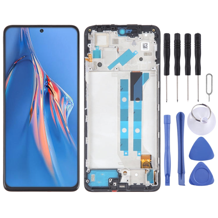 OLED Material LCD Screen For Xiaomi Redmi Note 11E Pro 5G Digitizer Full Assembly with Frame - LCD Screen by PMC Jewellery | Online Shopping South Africa | PMC Jewellery