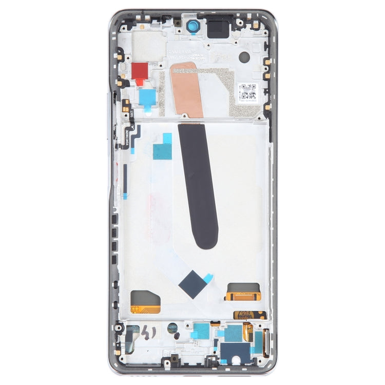 OLED LCD Screen For Xiaomi Redmi K40 Digitizer Full Assembly with Frame(Silver) - free shipping - PMC TechLife - Order now!