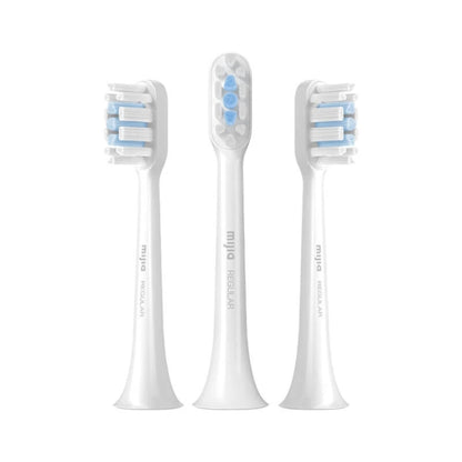 Original Xiaomi Mijia 3pcs Brush Head Standard Type for Sonic Electric Toothbrush T301 / T302(White) - Replacement Brush Heads by Xiaomi | Online Shopping South Africa | PMC Jewellery