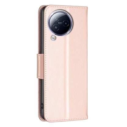 For Xiaomi Civi 3 5G Two Butterflies Embossing Leather Phone Case(Rose Gold) - Xiaomi Cases by PMC Jewellery | Online Shopping South Africa | PMC Jewellery